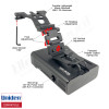 Corvette C8 Radar Detector Mount uniden br7-2028 r7/r8 info
