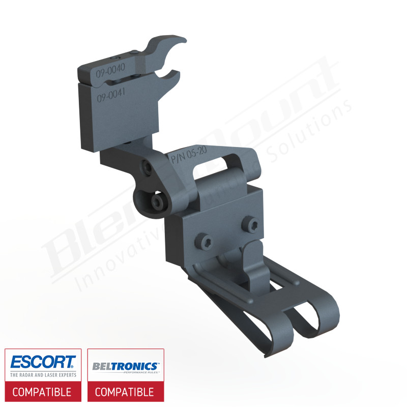 BBE-2040 Radar Mount Passport, 9500ix, Solo, RedLine