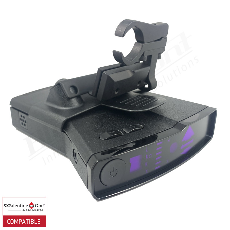 Valentine V1 Gen2 Radar Detector Mount With Sticky PU Gel Suction Cup - P7-V2B Model