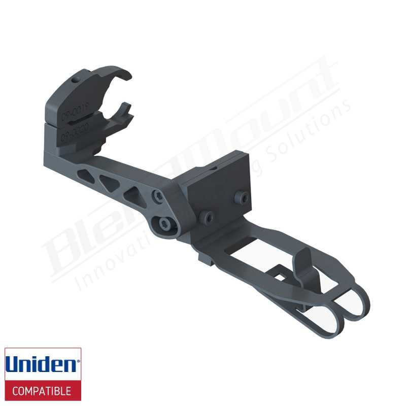 BlendMount BR7-2127 | Aluminum Radar Detector Mount Uniden