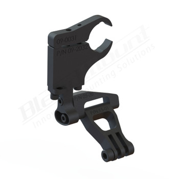 BlendMount BGP-4032 Gopro Actioncam mount rendering