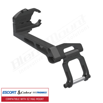 Aluminum Radar Detector Mount BMG-2027 Compatible with EZ Mag Mount Custom Fit BlendMount