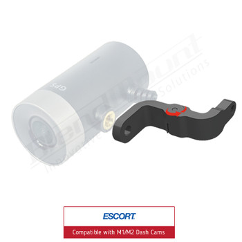 BlendMount Aluminum Swivel Mounting Bracket for Escort M1/M2 Smart Dash Cams, BM2-UP1 BlendMount