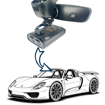 BlendMount Radar Detector for Porsche 918 Spyder