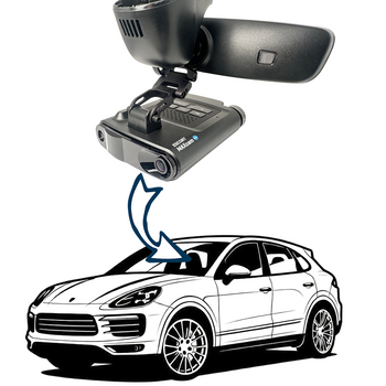 BlendMount Radar Detector Mounts for Porsche Cayenne