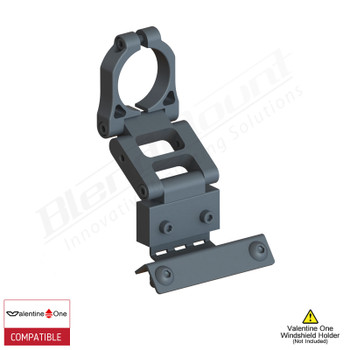 BlendMount BV1-2004R radar detector mount rendering