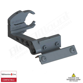 Aluminum Radar Detector Mount for Valentine One, Specialty 2027 Series, BV1-2027 BlendMount