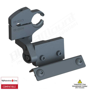 Aluminum Radar Detector Mount for Valentine One, Specialty 2121 Series, BV1-2121 BlendMount