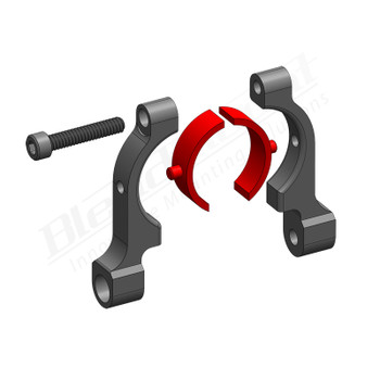 BlendMount Custom Bushing BM-SP-0009 exploded view