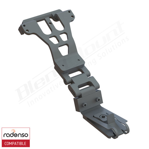 Corvette C8 Radar Detector Mount Radenso BRT-2028 rendering