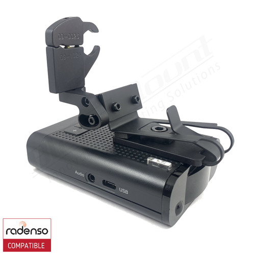 BlendMount BRT-2024 Radenso DS1 radar detector mount iso 1