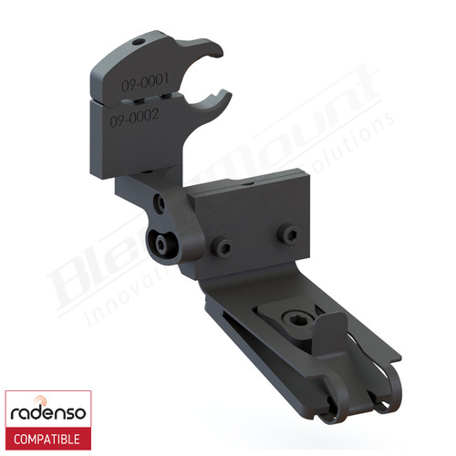 BlendMount BRT-2114 Radenso DS1 Radar Detector mount rendering