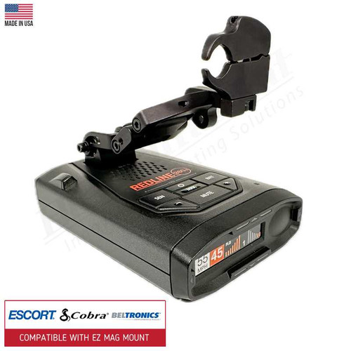 Aluminum Radar Detector Mount BMG-2021 Compatible with EZ Mag Mount Custom Fit BlendMount