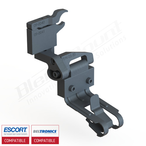 BlendMount BMX-2040 Radar detector mount rendering