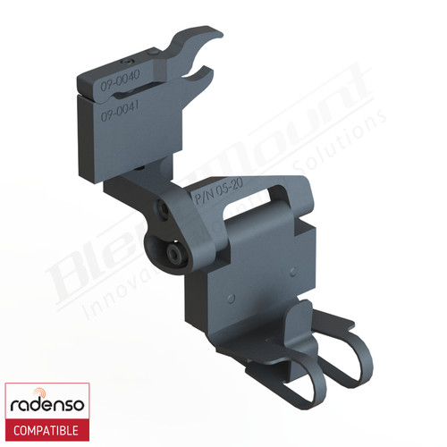 BlendMount BRD-2040 radar detector mount rendering