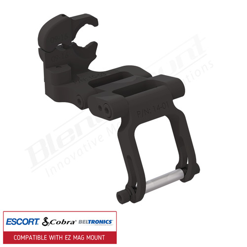 Aluminum Radar Detector Mount BMG-2023 Compatible with EZ Mag Mount Custom Fit BlendMount