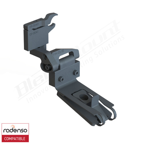 BlendMount BRT-2040 radar detector mount rendering