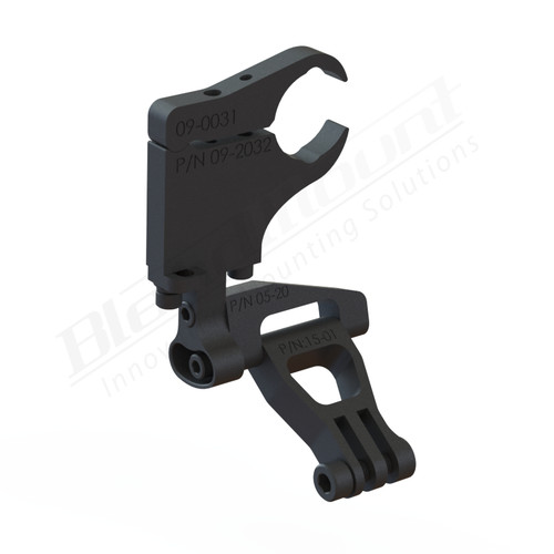 BlendMount BGP-4032 Gopro Actioncam mount rendering