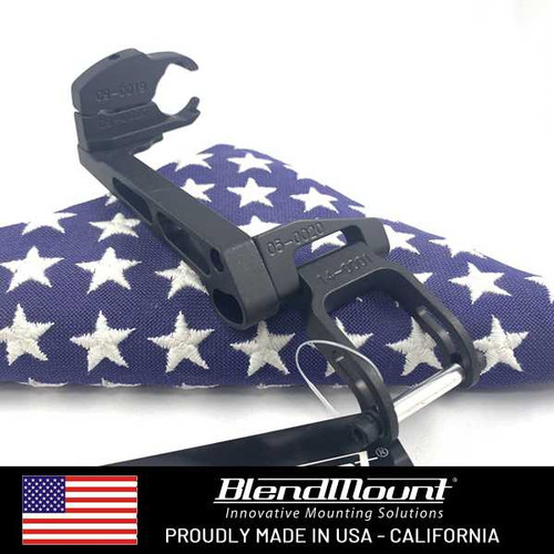 Aluminum Radar Detector Mount BMG-2027 Compatible with EZ Mag Mount Custom Fit BlendMount