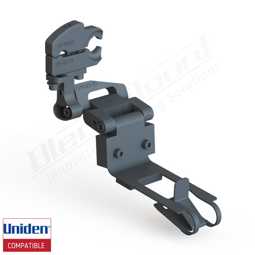 BlendMount BNR-2033 Uniden Radar detector mount rendering