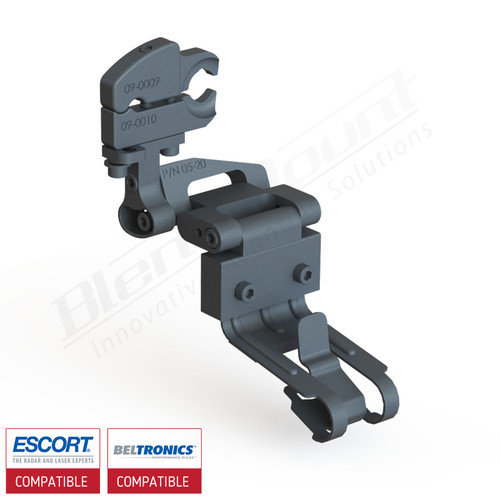 BlendMount BMX-2033 Radar detector mount rendering