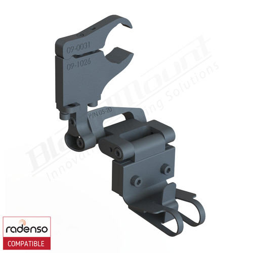 BlendMount BRX-2043 radar detector mount rendering