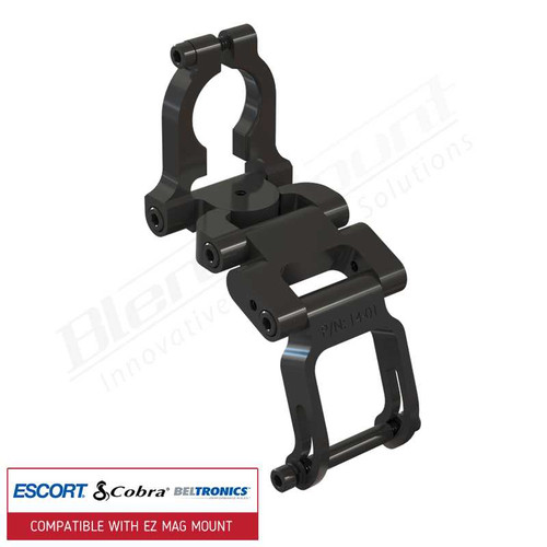 Aluminum Radar Detector Mount BMG-2045 Compatible with EZ Mag Mount Custom Fit BlendMount