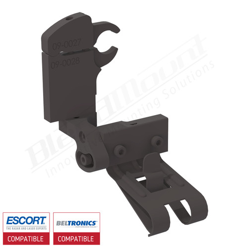 Aluminum Radar Detector Mount for Beltronics/Escort, Specialty 2046 Series BlendMount