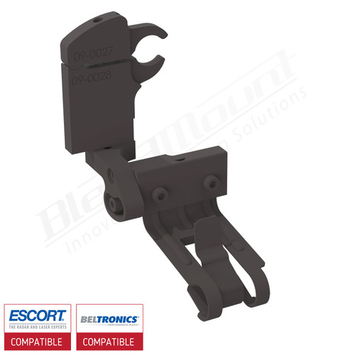 Aluminum Radar Detector Mount for Escort Max 360/Passport Max2/Max/Max II, Beltronics GT, Cobra, Specialty 2046 Series BlendMount