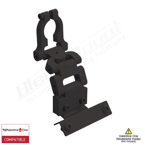 Aluminum Radar Detector Mount for Valentine One, Specialty 2045 Series, BV1-2045 BlendMount