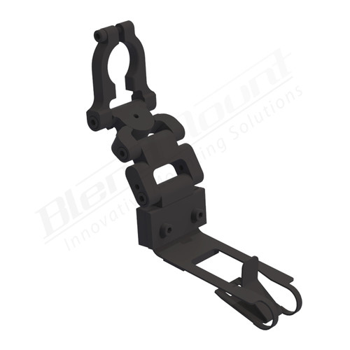 Aluminum Radar Detector Mount for K40 Electronics Platinum100, Specialty 2046 Series BlendMount