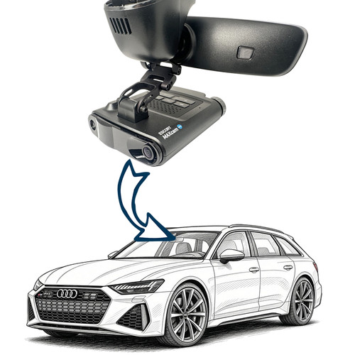 BlendMount Radar Detector Mounts for Audi RS 6