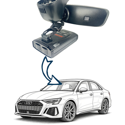 BlendMount Radar Detector Mounts for Audi RS 3