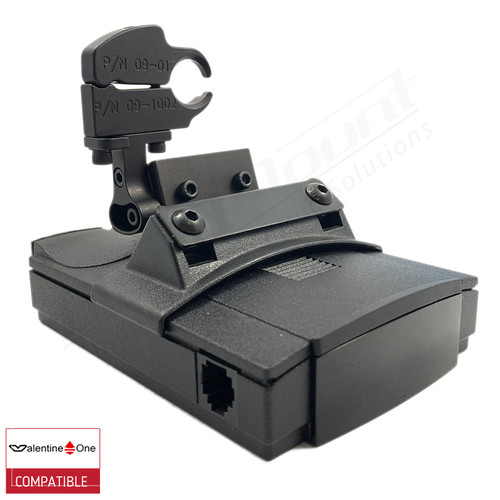 BlendMount BV1-2029 radar detector mount with Valentine One iso view 1