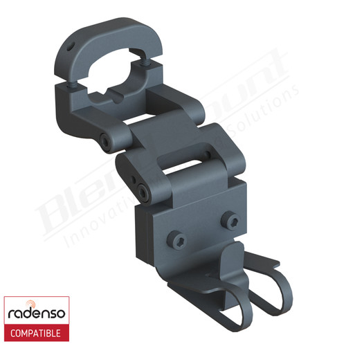 BlendMount BRX-2005R Radenso radar detector mount rendering