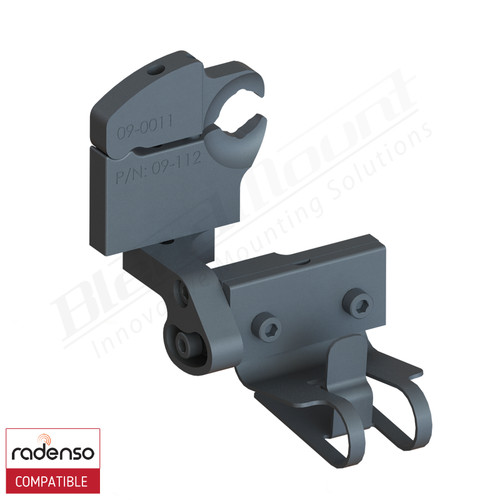 BlendMount BRX-3022 Radenso Xp radar detector mount rendering