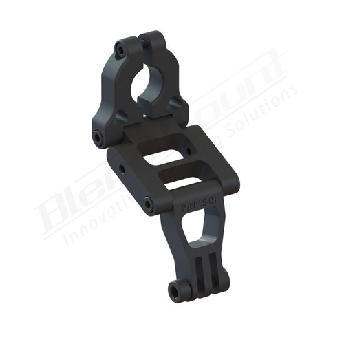 BlendMount BGP-2011R GoPro ActionCam Mount rendering