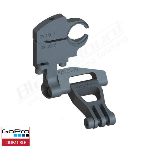 BlendMount BGP-2025 GoPro ActionCam mount rendering
