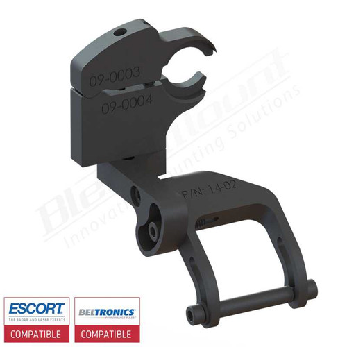 Aluminum Radar Detector Mount BMG-2015 Compatible with EZ Mag Mount Custom Fit BlendMount