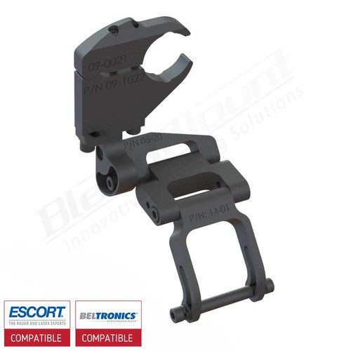 Aluminum Radar Detector Mount BMG-2018 Compatible with EZ Mag Mount Custom Fit BlendMount