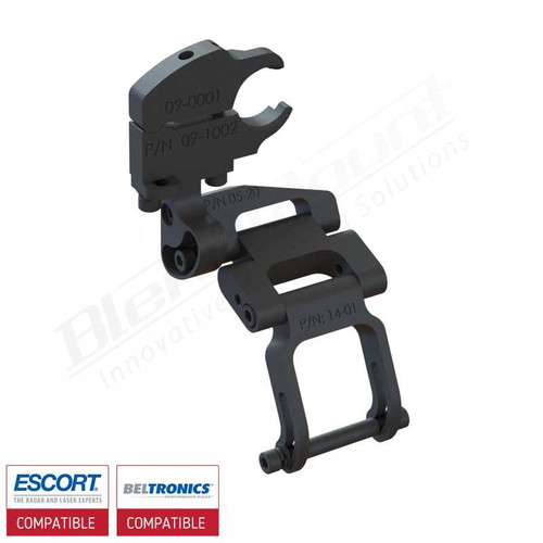 Aluminum Radar Detector Mount BMG-2029 Compatible with EZ Mag Mount Custom Fit BlendMount