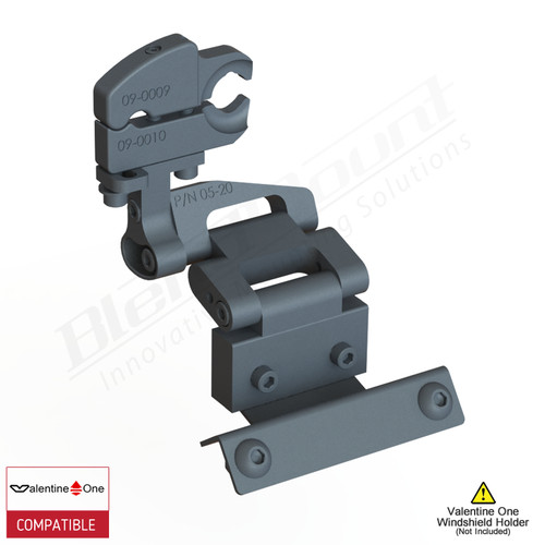 BlendMount BV1-2033 Radar detector mount rendering