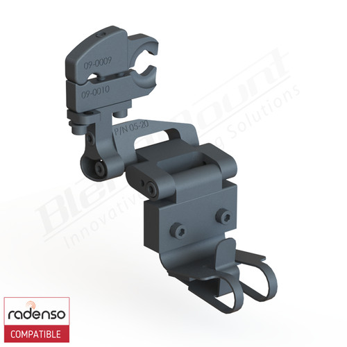 BlendMount BRD-2033 radar detector mount rendering