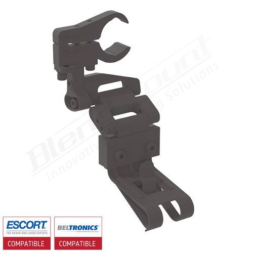 BlendMount BBE-2043 radar detector mount rendering