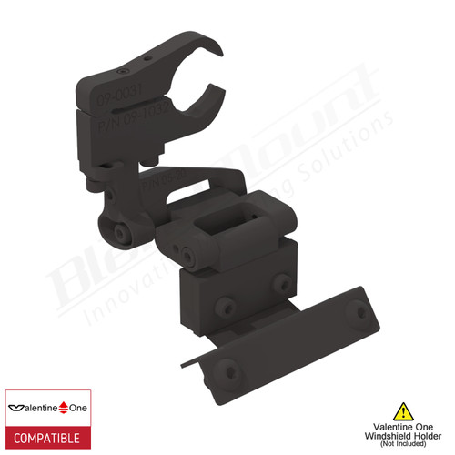 Aluminum Radar Detector Mount for Valentine One, Specialty 3132 Series, BV1-3132 BlendMount