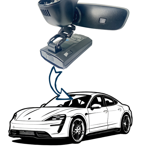 BlendMount Radar Detector for Porsche Taycan