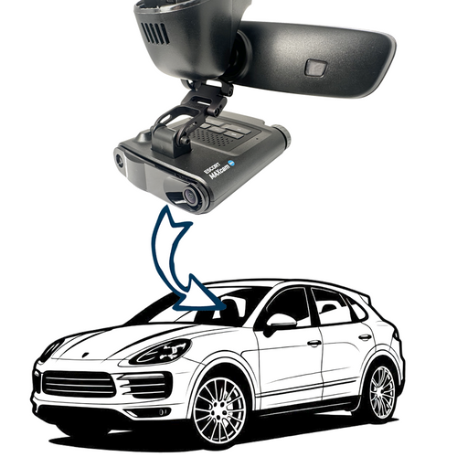 BlendMount Radar Detector Mounts for Porsche Cayenne