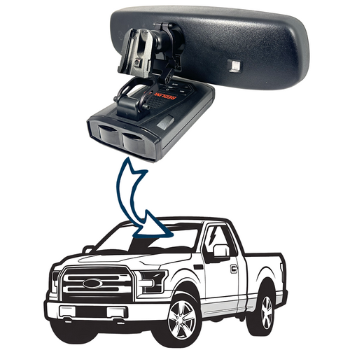 BlendMount Radar Detector Mounts for Ford F-150