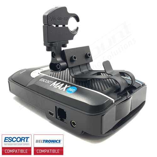 Aluminum Radar Detector Mount for Escort Max 360/Passport Max2/Max/Max II, Beltronics GT, Cobra, Specialty 2025 Series