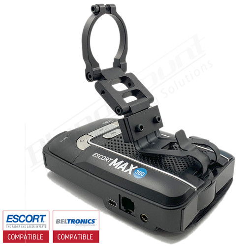 Aluminum Radar Detector Mount for Escort Max 360, Passport Max2/Max/Max II, Bel GT, Cobra, Standard 2003R Series